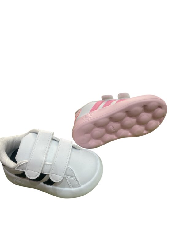 Grand Court 2.0 CF Infant Scarpa Bimba/o  Con Velcro Adidas - immagine 4