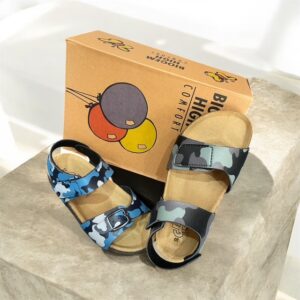 A Piedi Liberi Sandali anatomici da bambino BIOGEM HIGH COMFORT