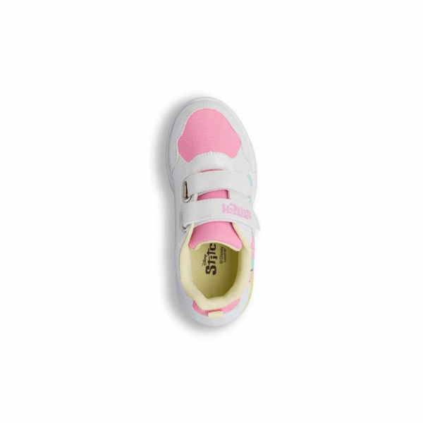 Sneakers Stitch bianche rosa e gialle da Bambina con Lilo e Stitch - immagine 3
