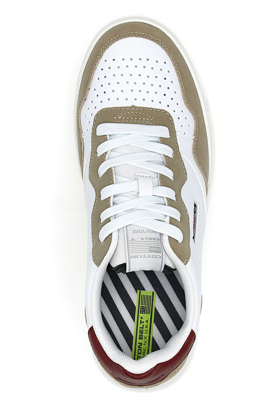 Sneakers Bianche Cotton Belt Austria Multi - immagine 6