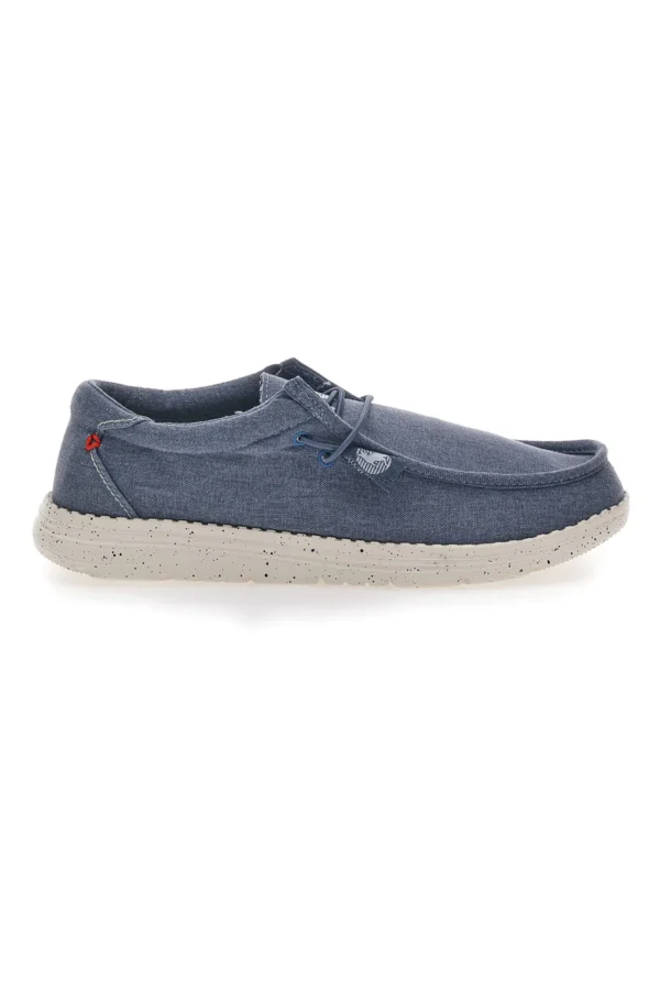 Mocassino Casual Denim Canguro Uomo  SUPER OFFERTA!!!!!