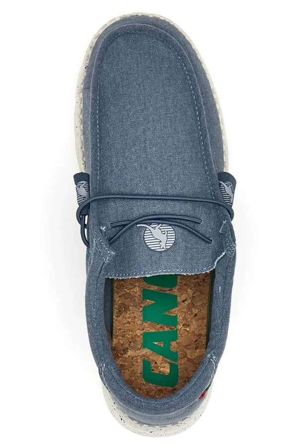 Mocassino Casual Denim Canguro Uomo  SUPER OFFERTA!!!!! - immagine 2
