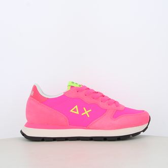 Scarpe Donna Sun68 Sneakers Ally Solid Nylon Colore Fuxia Fluo - immagine 5