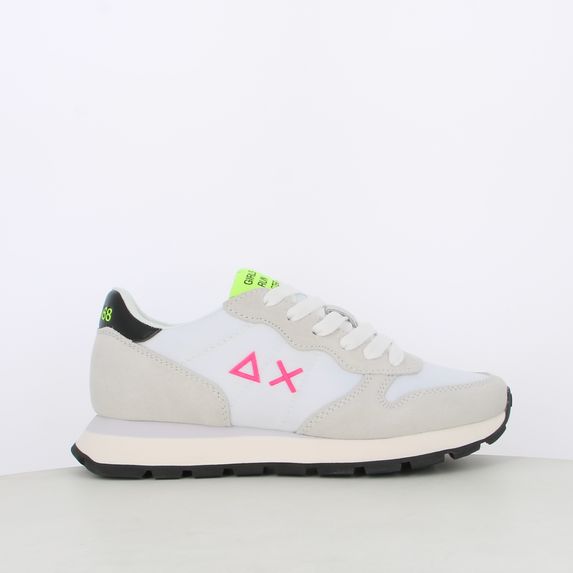 Scarpe Donna Sun68 Sneakers Ally Solid Nylon Colore Fuxia Fluo - immagine 10