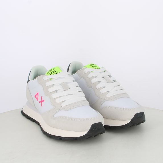 Scarpe Donna Sun68 Sneakers Ally Solid Nylon Colore Fuxia Fluo - immagine 9
