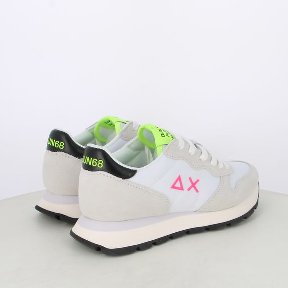 Scarpe Donna Sun68 Sneakers Ally Solid Nylon Colore Fuxia Fluo - immagine 7