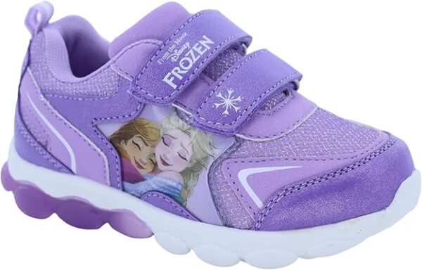 Sneakers Viola Con Strappi in Velcro Disney Frozen
