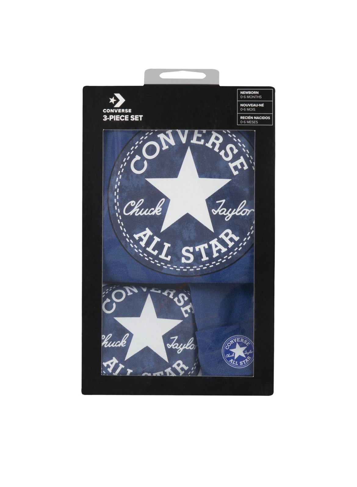 Set 3 pezzi converse cappellino + body + babbucce (0-6 mesi) - immagine 2