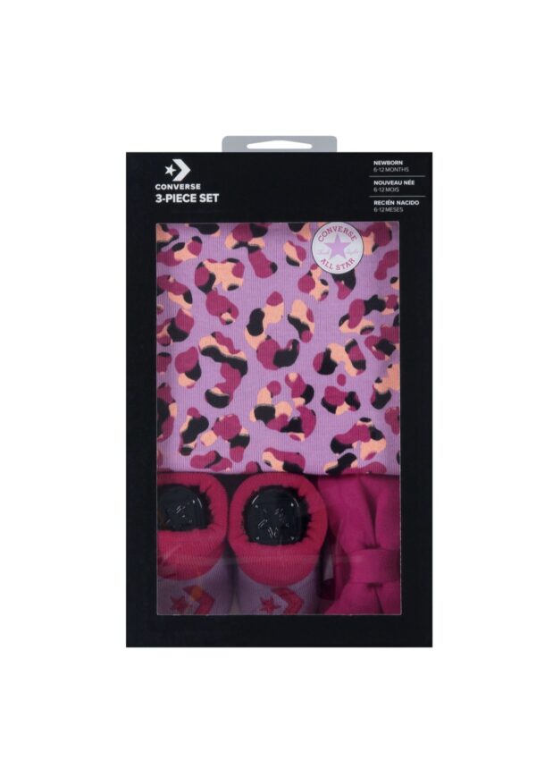 Completo Converse Rainbows 3 Pezzi Set Rosa (0-6 mesi) - immagine 7