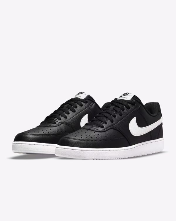 Nike Court Vision Low - Black White/Whaite