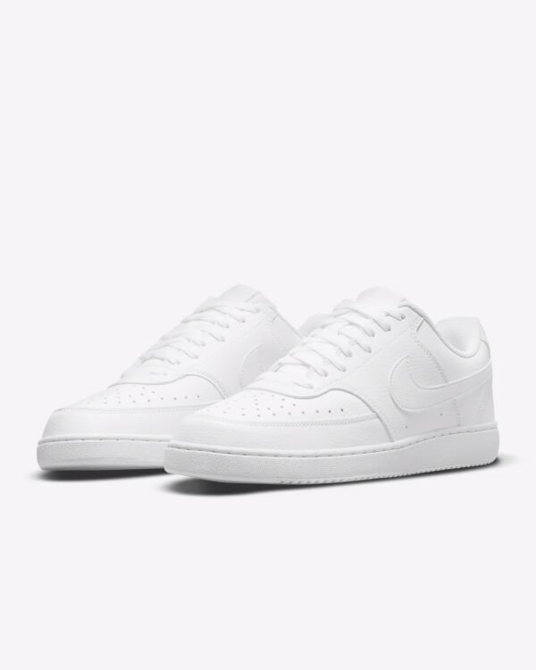 Nike Court Vision Low - Black White/Whaite - immagine 4