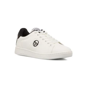 Sneakers bianche  con logo blu a contrasto Sergio Tacchini UNISEX
