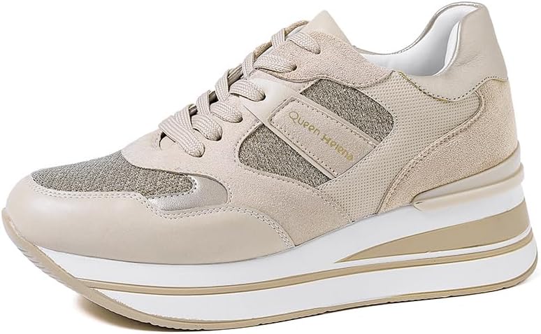 Queen Helena Sneakers donna con zeppa NOVITA!!!! - immagine 8