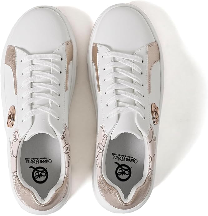 Queen Helena Sneakers donna strigate con platform in piu colori! - immagine 11