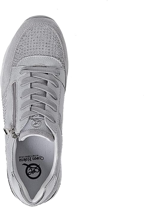 Queen Helena Sneakers donna stringate con platform - immagine 2