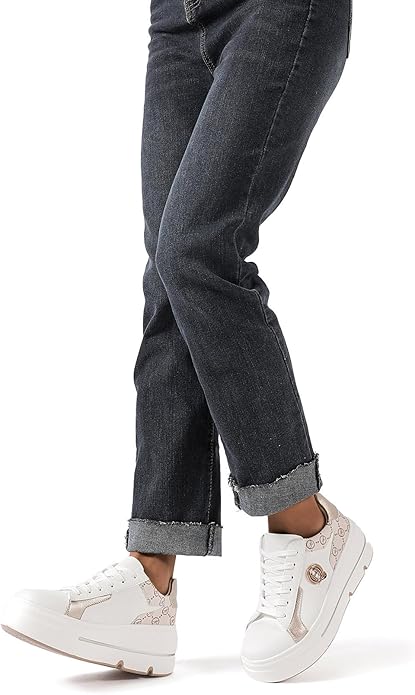 Queen Helena Sneakers donna strigate con platform in piu colori! - immagine 12