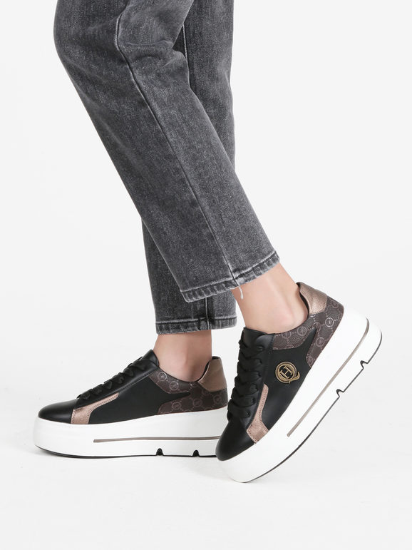 Queen Helena Sneakers donna strigate con platform in piu colori! - immagine 8