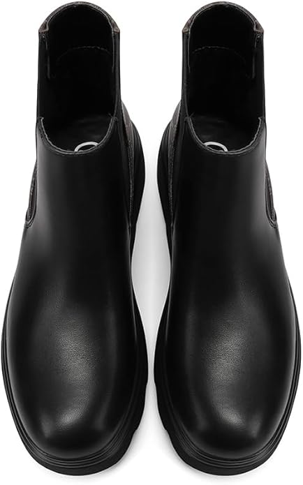 QUEEN HELENA Stivaletti Chelsea Stivali Platform Casual - immagine 5