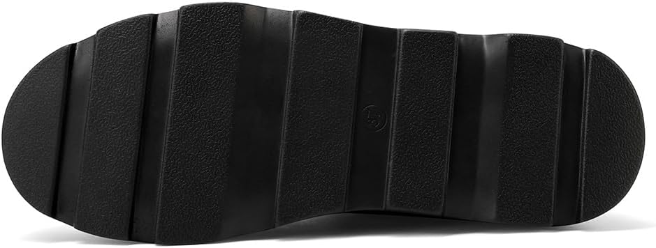 QUEEN HELENA Stivaletti Chelsea Stivali Platform Casual - immagine 3