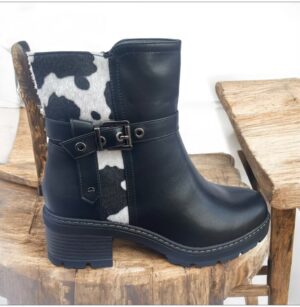 STIVALETTO CON TACCO LARGO PRONTO MODA