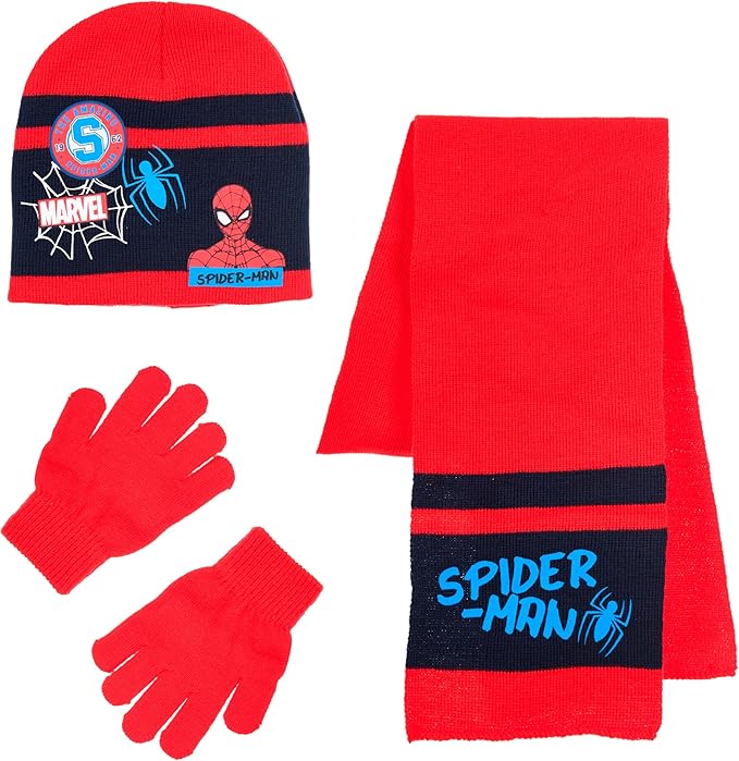 Spiderman Avengers - Set cappello-guanti-sciarpa - immagine 5