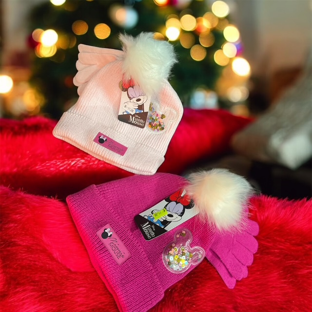 Minnie Set di cappello e guanti per bambini
