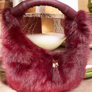 Photoroom_20251122_164302 Borsa a mano in pelliccia sintetica