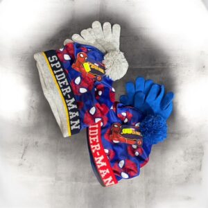 Cappello e Guanti Spiderman