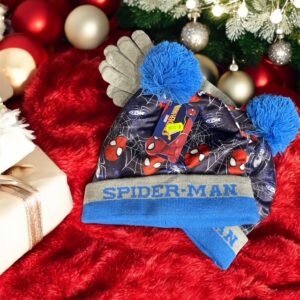 Cappello e Guanti Spiderman per Bambino