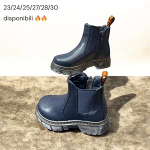 stivaletti corti con chiusura lampo unisex